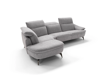 MEDEA - Corner sectional fabric sofa by Max Divani - view 3